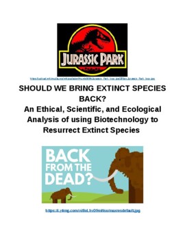Preview of Should We Bring Back Extinct Species?