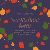 Show Choir Rehearsal Games: November Freebie!