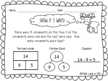 problem solving worksheets first grade