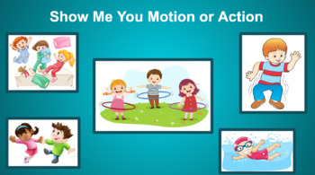 Preview of Show Me Your Motion - Action Ideas - BUNDLE