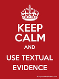 Show Me the Proof ~ Providing Textual Evidence ~ The Trial