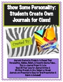 Show Some Personality: Personalized Student Journal for Pr