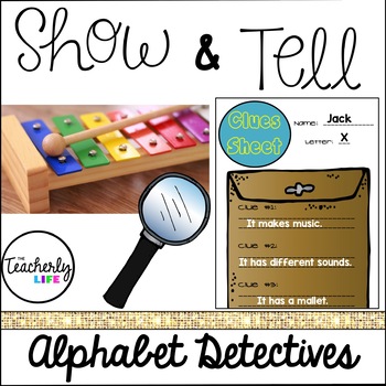 Preview of Show & Tell - Alphabet Detectives