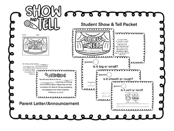 Free Kindergarten Writing Paper Template (Show and Tell) by Mrs Aoto