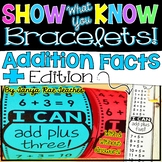 Show What You Know Bracelets! Addition Facts - Distance Learning