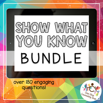 Preview of Show What You Know Complete Bundle