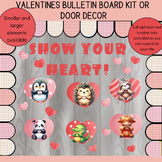 Show Your Heart! Valentines Day Bulletin Board or Door Decor