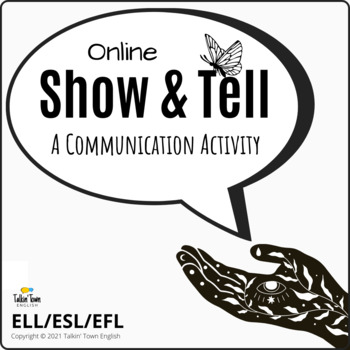 Preview of Show and Tell Activity with Reading, Vocabulary, Speaking for ESL ELA