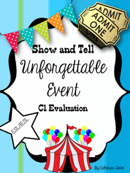 Preview of Show and Tell- Unforgettable Event-Intensive English-Modals