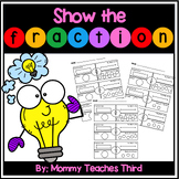 Show the Fraction! | Fractions | Math Worksheets