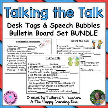 Preview of Accountable Talk  *Bundle*