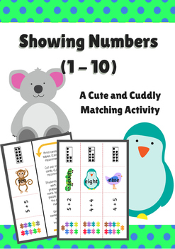 Preview of Showing Numbers to Ten - Ten Frames, Addition & Counting