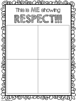 character education respect activity pack by proud to be primary