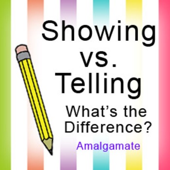 Preview of Showing vs. Telling: Powerpoint Lesson