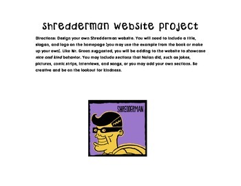 Shredderman Website Project in 2023