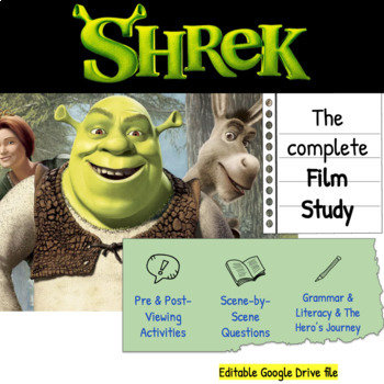 Preview of Shrek - FILM STUDY