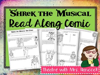 Preview of Shrek the Musical: Read Along Comic