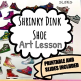 Shrinky Dink Shoe Art Lesson