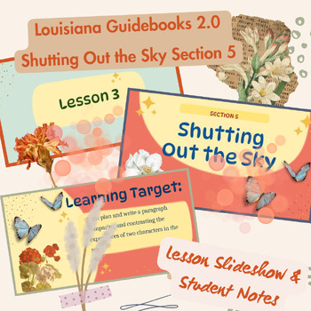 Preview of Shutting Out the Sky Section 5 Louisiana Guidebooks Slideshow & Notes Pages