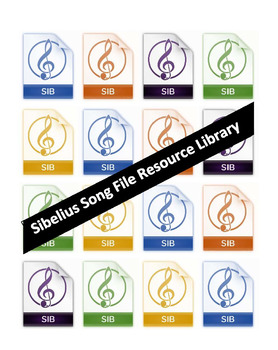 Preview of Sibelius Song File Resource Library
