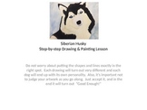 Siberian Husky Art Lesson- Power Point