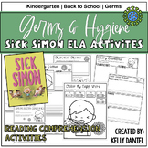 Sick Simon ELA Reading Comprehension Packet | Kindergarten