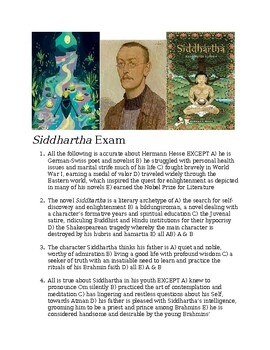 Preview of Siddhartha Exam