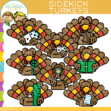 Sidekicks Turkey Clip Art