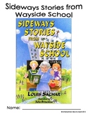Sideways Stories From Wayside School Novel Packet