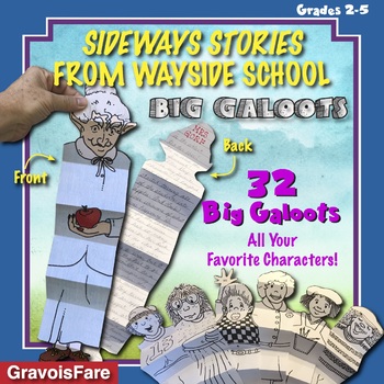 Preview of Sideways Stories from Wayside School — Character Reports and Book Reports