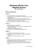 Sideways Stories from Wayside School Discussion Questions