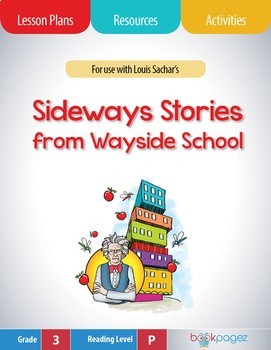 Preview of Sideways Stories from Wayside School Lesson Plans (Book Club Format) (CCSS)