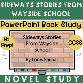 Preview of Sideways Stories from Wayside School Novel Study PowerPoint