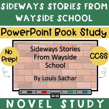 Preview of Sideways Stories from Wayside School Novel Study PowerPoint First Three Chapters