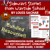 Sideways Stories from Wayside School Reading Activities Bundle