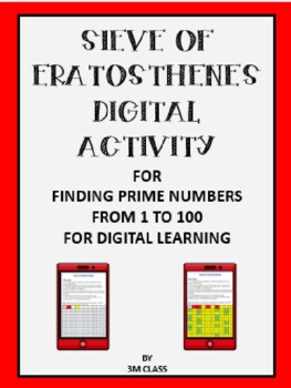 Preview of Sieve of Eratosthenes Digital Practice Resource