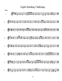 Sight Reading Challenge