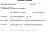Sight-Reading Pre/Post Assessment 5/6 Beginners