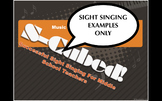 Sight Singing Examples ONLY  S-Cubed Sight Singing for Beginners