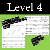 Sight Singing Level 4 (Tonic Triad - Do Mi So Skips)