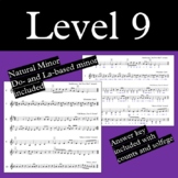 Sight Singing Level 9 (Minor melodies, Do- and La-based mi