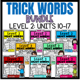 Sight/Trick Word Practice Pack (Level 2, Units 10-17)