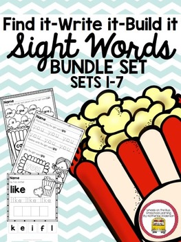 Preview of Sight Word Bundle