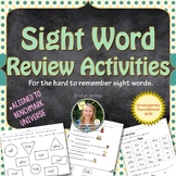 Sight Word Activities Freebie