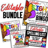 Sight Word Activities Games and more!!! Bundle