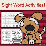 Sight Word Activities: Word Search, Color by Sight Word an