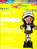 Sight Word Activities November Word Work 2nd Grade