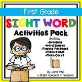 Sight Word Activities Pack- FIRST GRADE