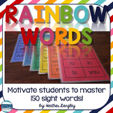 Sight Word Activities: Rainbow Words