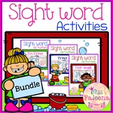 Sight Word Activities The Bundle